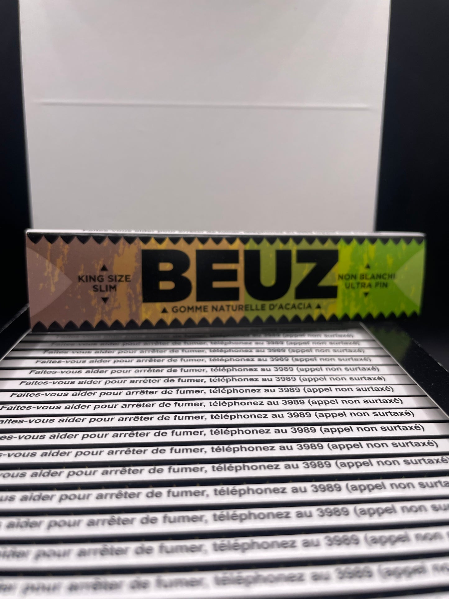 Feuilles à rouler Beuz – Slim King Size non blanchies – Fabriquées en France