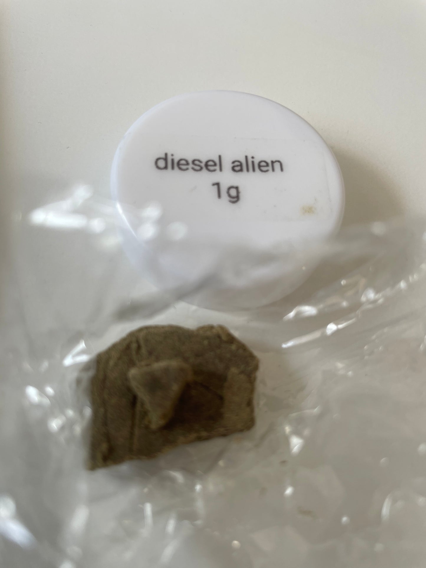 Résine CBD - Diesel Alien - INDOOR