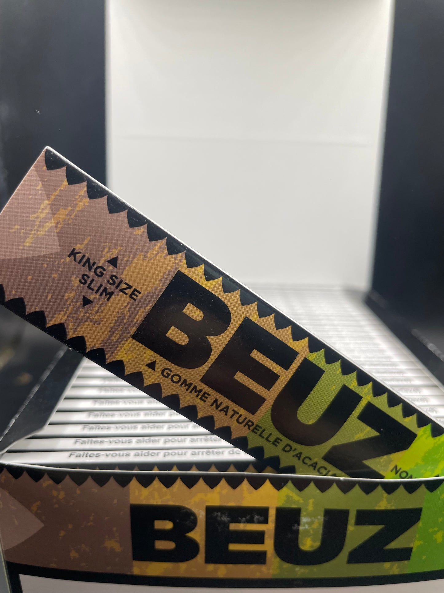 Feuilles à rouler Beuz – Slim King Size non blanchies – Fabriquées en France