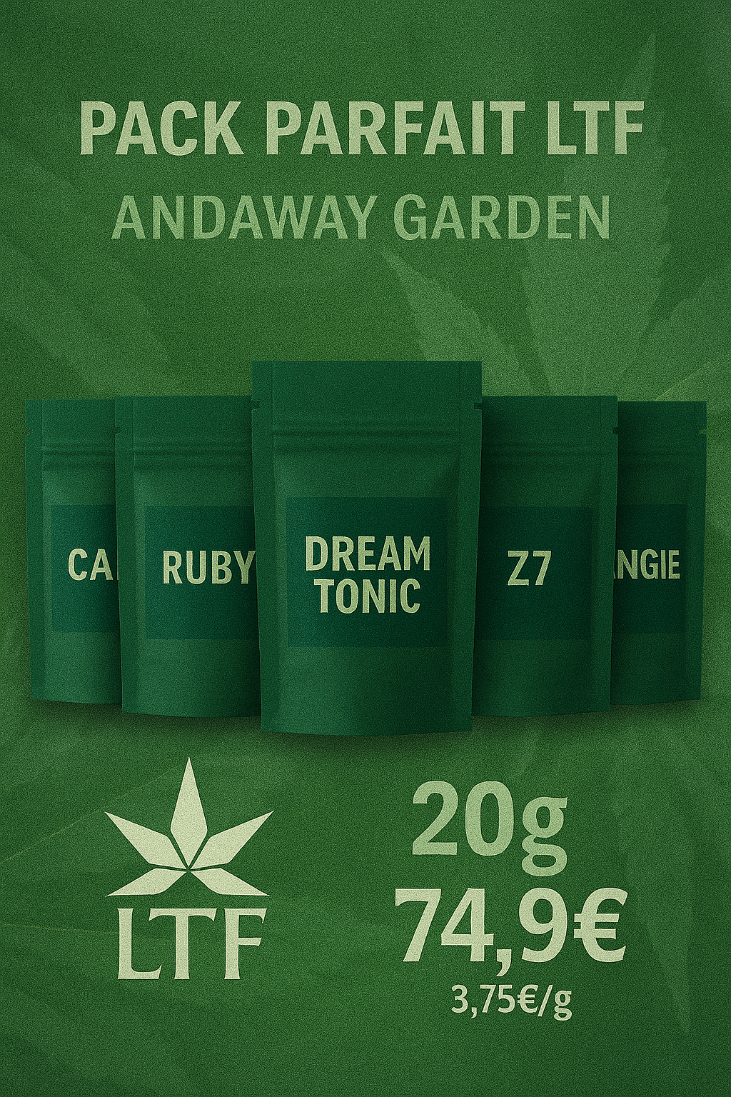 Pack Parfait - Andaway Garden