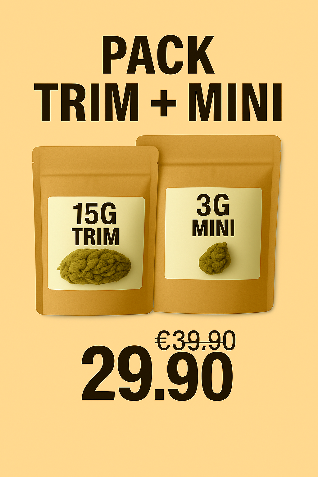 Pack Trim Indoor + Mini Buds - La Tête Légère