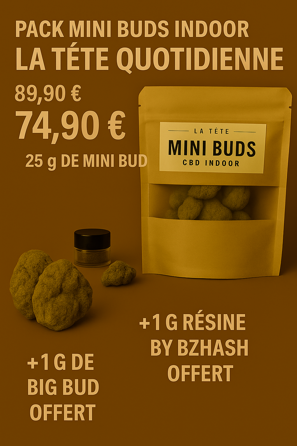 Pack Mini Buds Indoor – La Tête Quotidienne