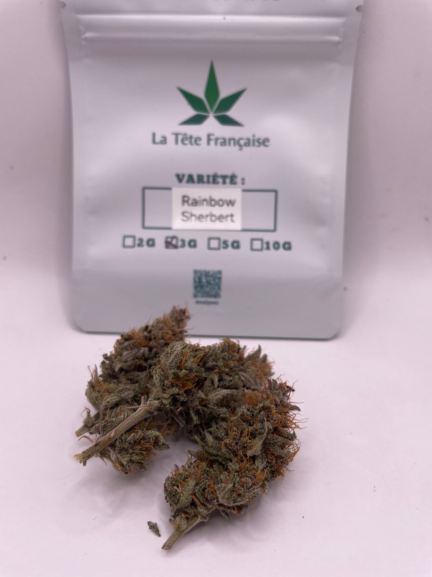 PACK Exclusif - Rainbow Sherbert 3,5g Résine & 3,5g Fleurs CBD - INDOOR