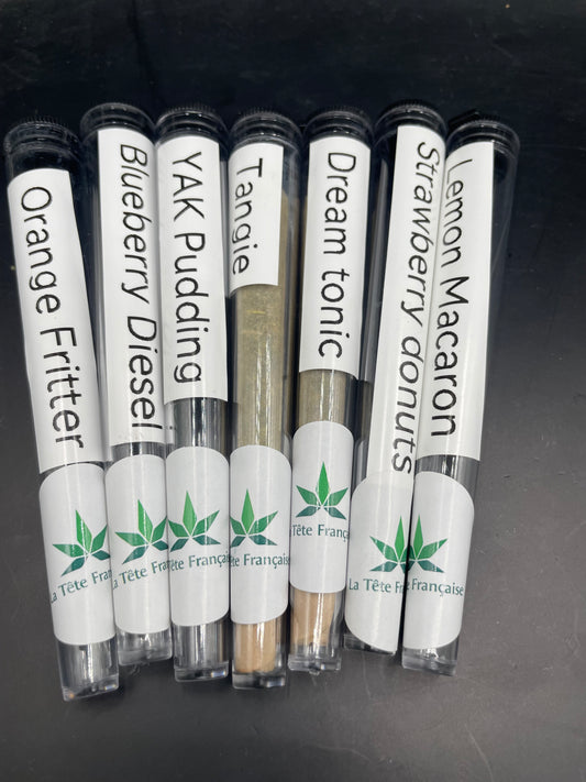 Préroll CBD 1 g – Mini buds LTF manucurés à la main