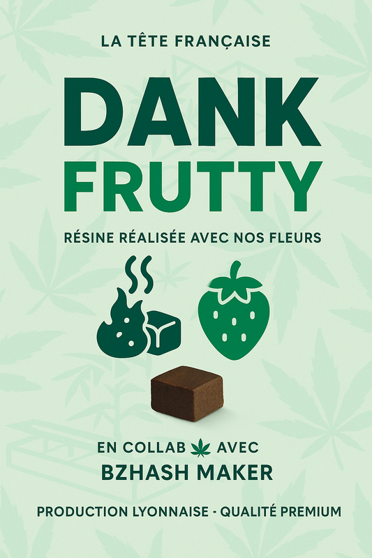 Résine CBD - Dank x Frutty INDOOR