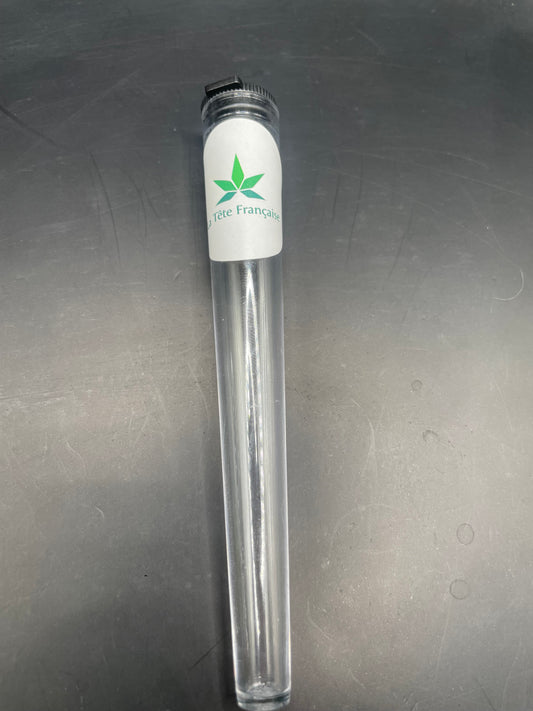 Tube de conservation pour préroll – plastique avec capuchon hermétique | La Tête Française