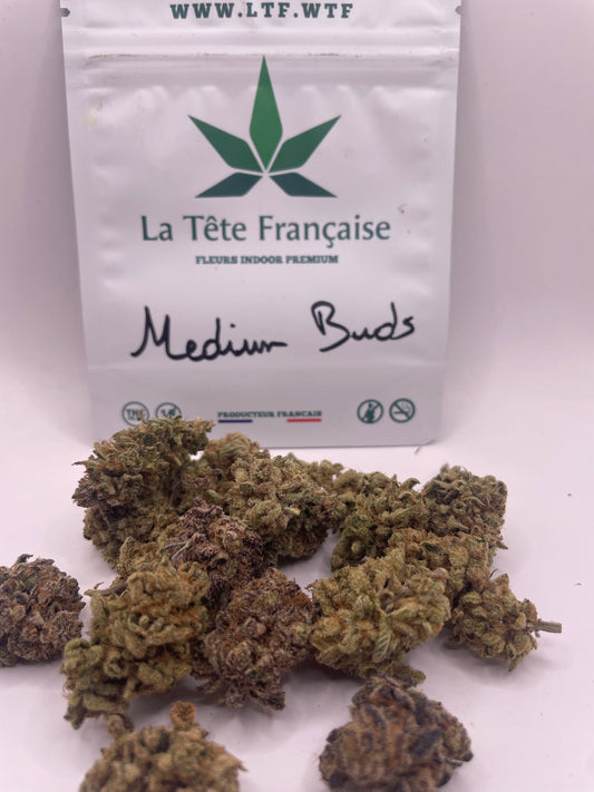 Medium Buds - Lemon Leather